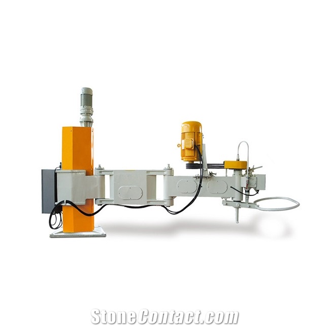Single Head Manual Arm Polishing Machine For Granite Marble