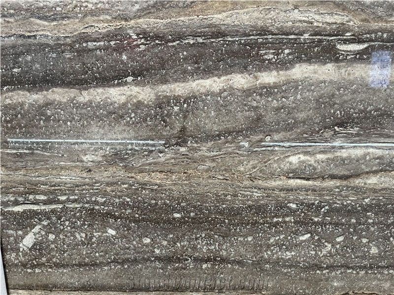 Silver Travertine Slabs