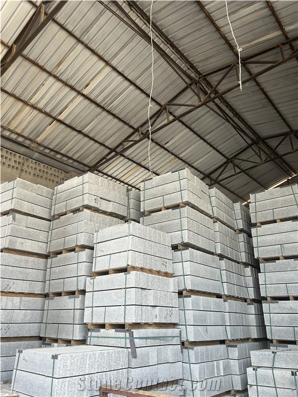 White Granite Kerbstone