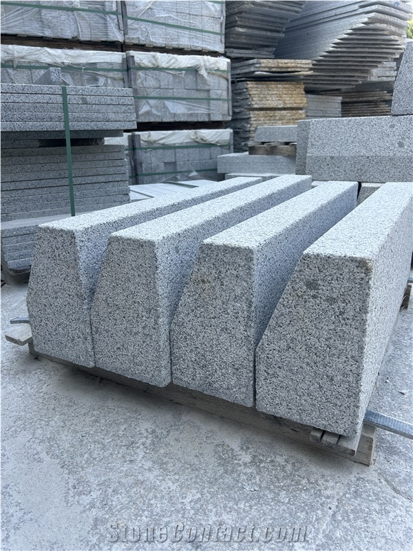 White Granite Kerbstone