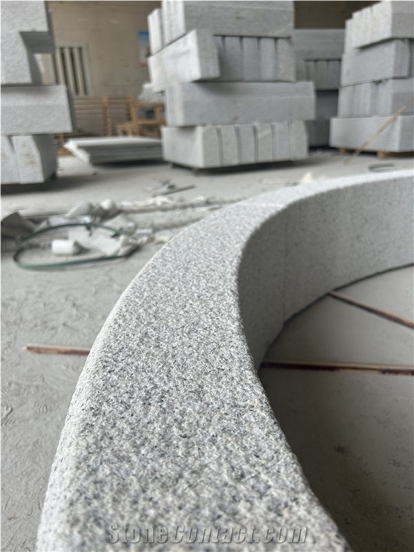 White Granite Kerbstone