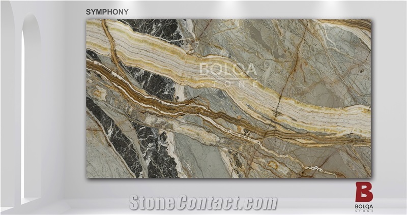 Iran Exotic Marble Slabs - Symphony Marble