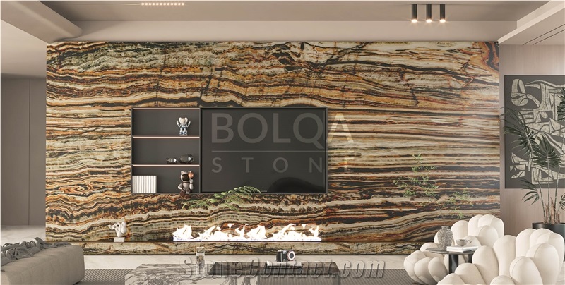 Iran Exotic Onyx Slabs - Rainbow Onyx Slabs