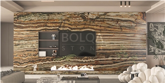 Iran Exotic Onyx Slabs - Rainbow Onyx Slabs