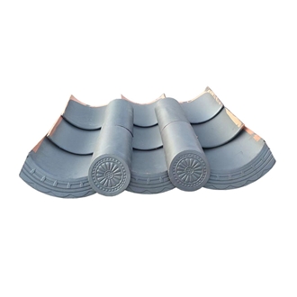 Ancient Tang Style Traditional Chinese Terracotta Roof Tiles