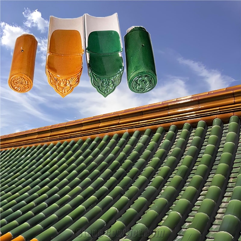 Chinese Artificial Stone Roof Tile Clay Tile Roof