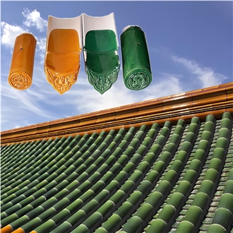 Chinese Artificial Stone Roof Tile Clay Tile Roof
