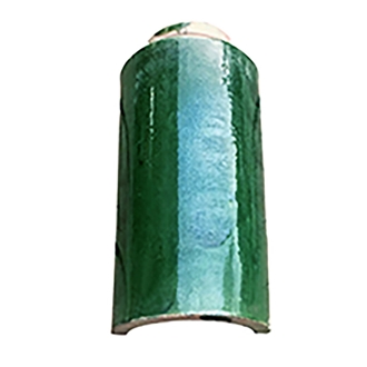 Green Antique Chinese Bamboo Style Garden Roofing