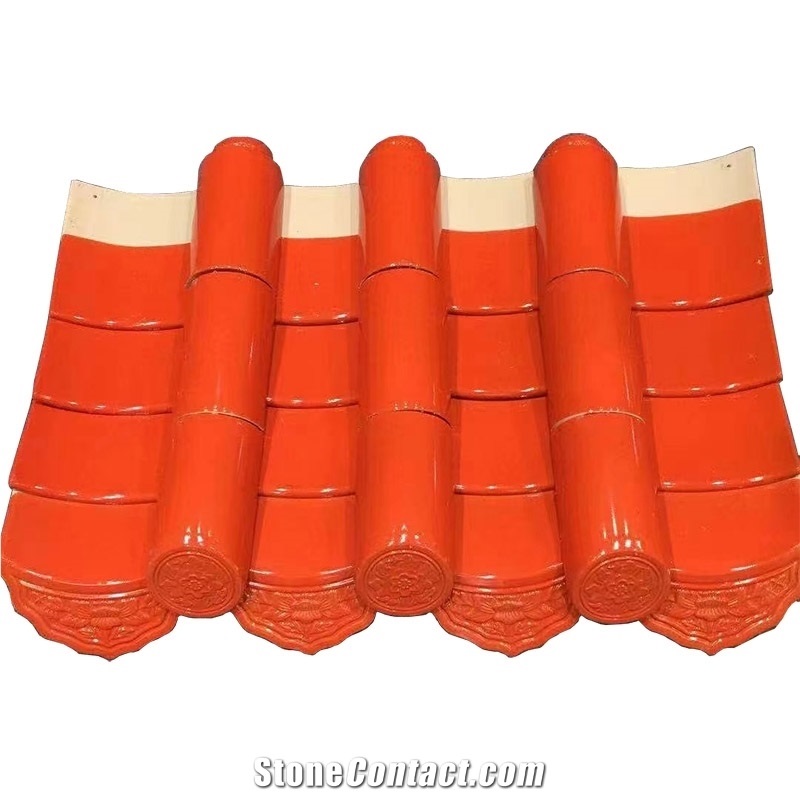 Pagoda Temple Chinese Traditional Roof Tiles