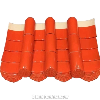 Pagoda Temple Chinese Traditional Roof Tiles