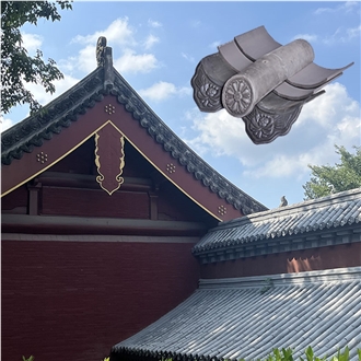 Temple Pagodas Clay Grey Style Roofing Japanese Roof Tiles Temple Pagodas Clay Grey Style Roofing Japanese Roof Tiles