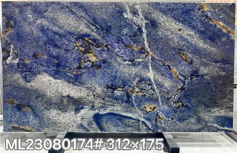 Azul Fantasy Blue Quartzite Slabs