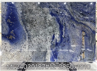 Azul Fantasy Blue Quartzite Slabs