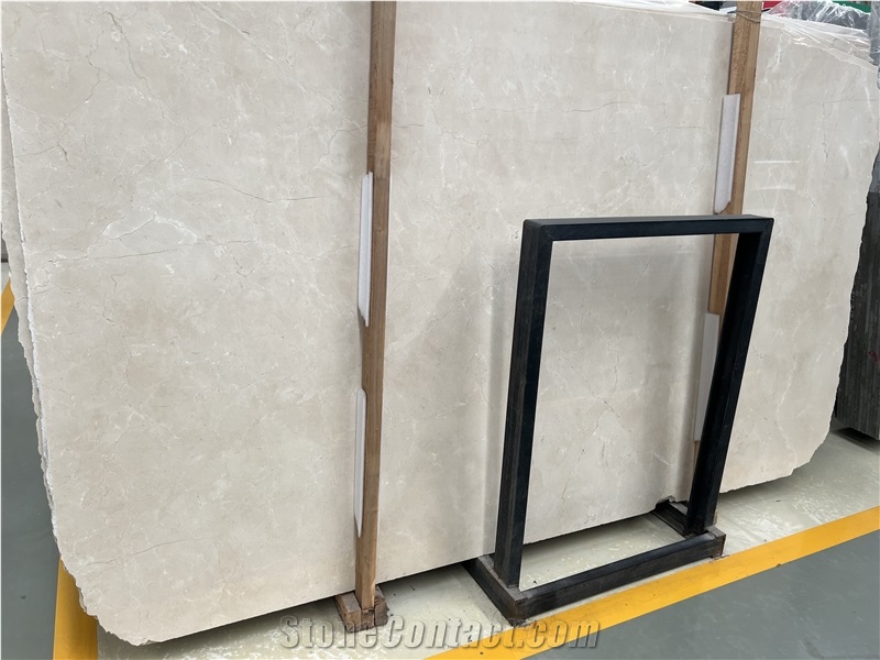 Cream Marfil Marble Slabs Wall Tiles