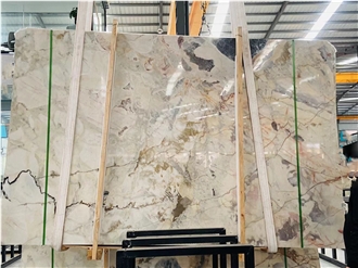 Misty Pink Marble Slabs
