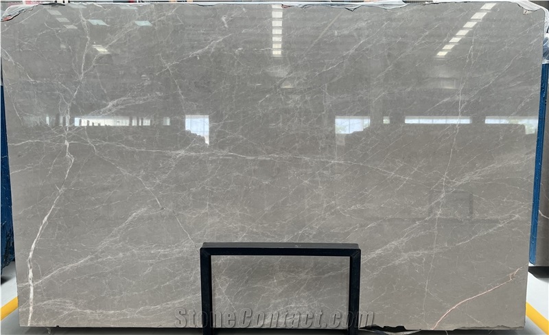 Tundra Grey Marble Premium Grade A Slab Pattern