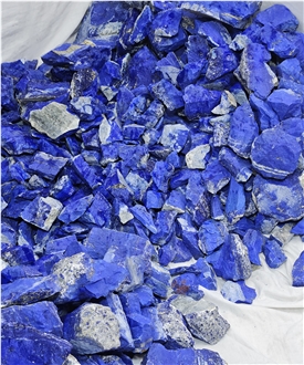 Rough Afghan Lapis Lazuli Blue Stone Boulders
