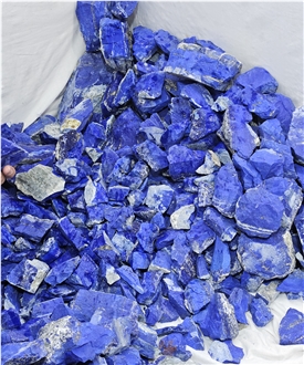 Rough Afghan Lapis Lazuli Blue Stone Boulders