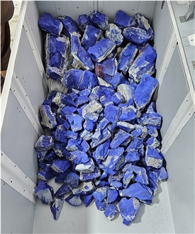 Rough Afghan Lapis Lazuli Blue Stone Boulders