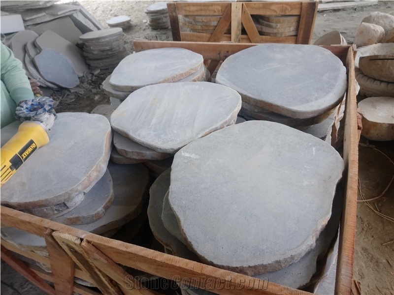 Basalt Round Stepping Pavement