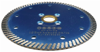 Tiles Cutting Blade Diamond Continuous Rim Turbo Saw Blade
