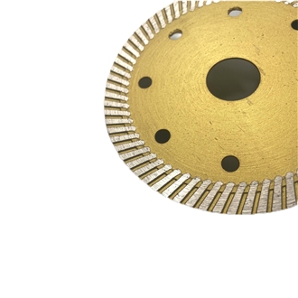 Tiles Cutting Blade Diamond Continuous Rim Turbo Saw Blade