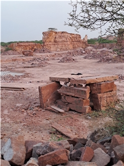 Jodhpur Pink Sandstone Blocks