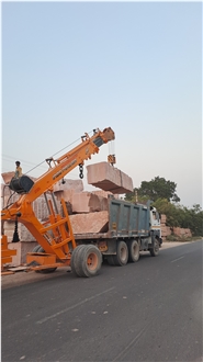 Jodhpur Pink Sandstone Blocks