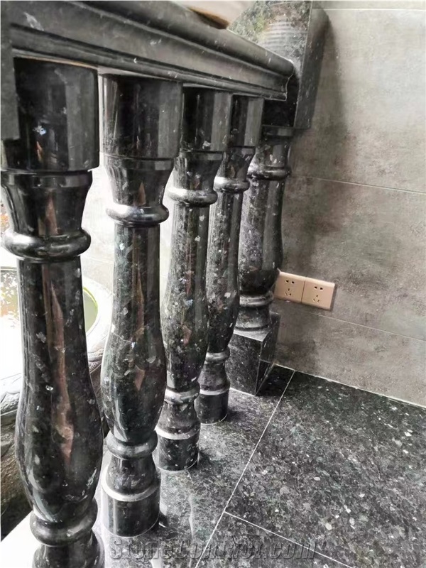 Customized Granite Terrace Balustrades Rails For Villa
