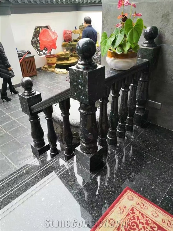 Customized Granite Terrace Balustrades Rails For Villa