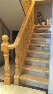 Factory Price Natural Stone Onyx Staircase Rails Baluster