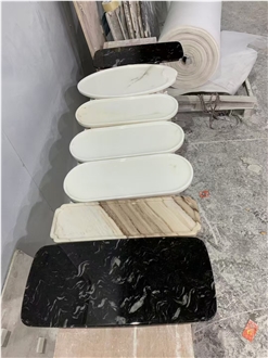 Modern Natural Stone Marble Trays Plates