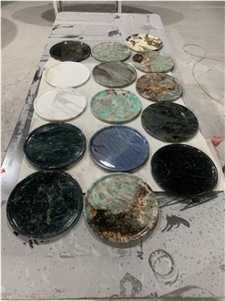 Modern Natural Stone Marble Trays Plates