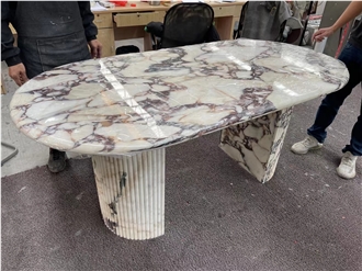Natural Stone Marble Table For Dining Room