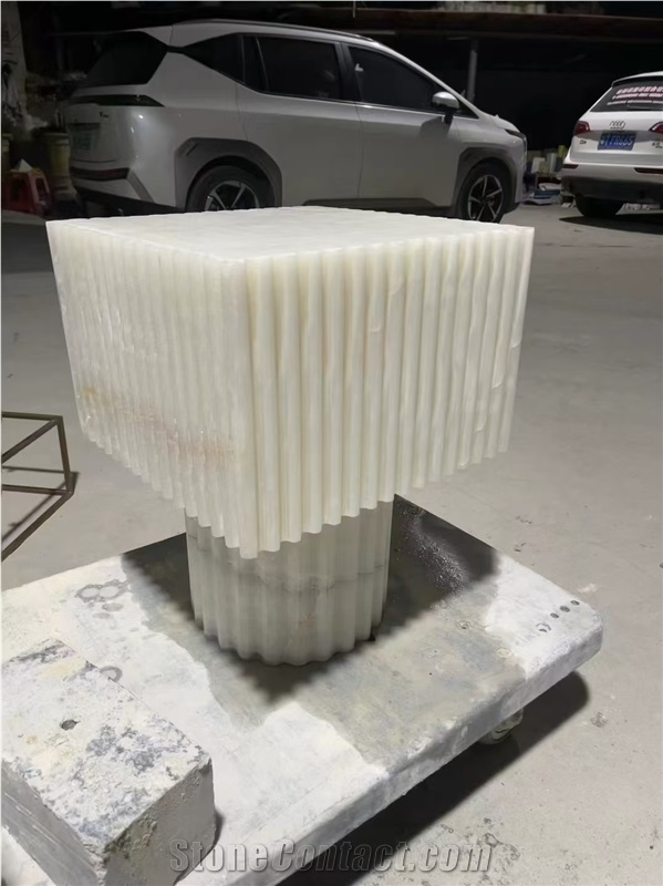 Natural Stone Onyx Interior Lamps Lampshade Lamp-Chimney