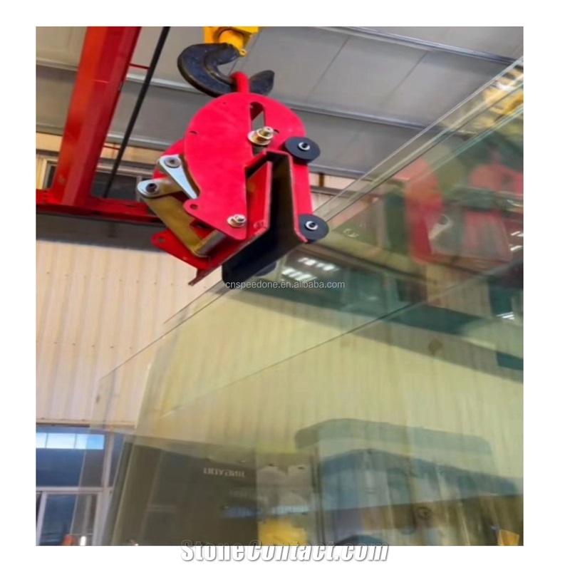 Glass Slab Sheet Lifting Clamp 500Kg 30Mm Bishamon Lift