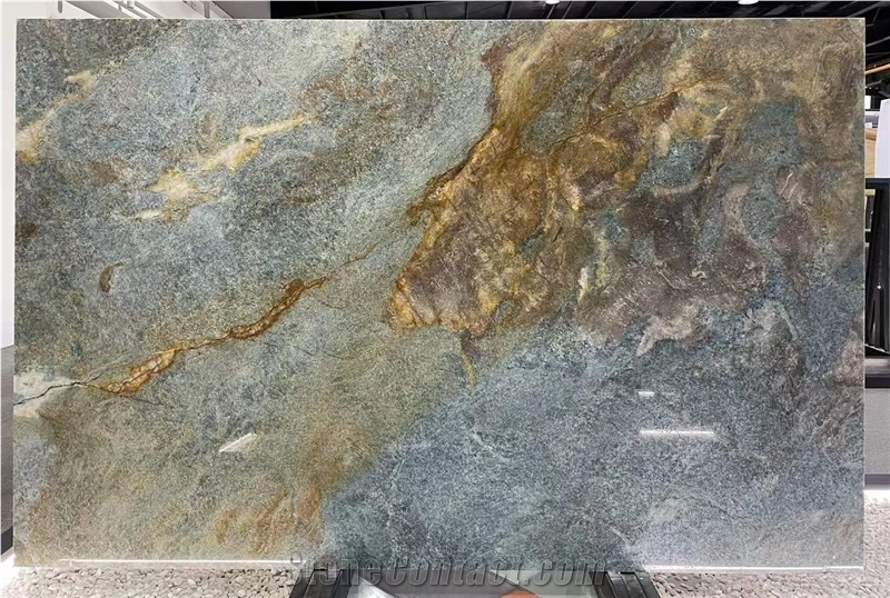 Amazon Blue Quartzite Slabs