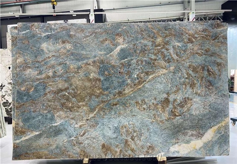 Amazon Blue Quartzite Slabs