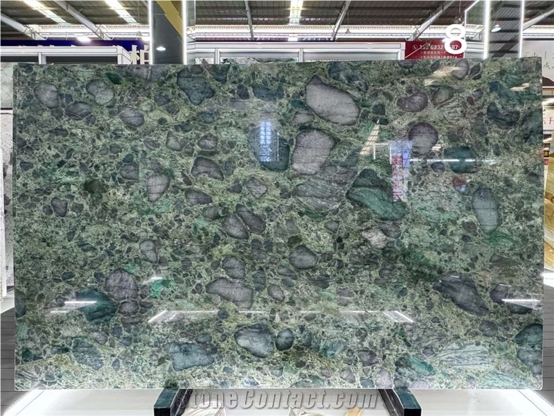 Polished 2.0T Verde Marinace Granite Slabs