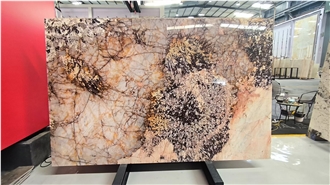 Brazil Pandora Quartzite Stone Slab For Floor Tiles
