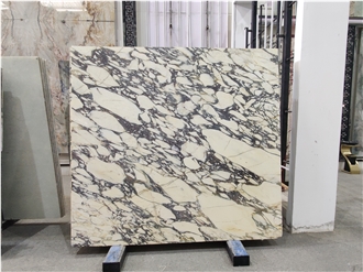 Custom Calacatta Viola Marble Slabs For Kitchen Countertop