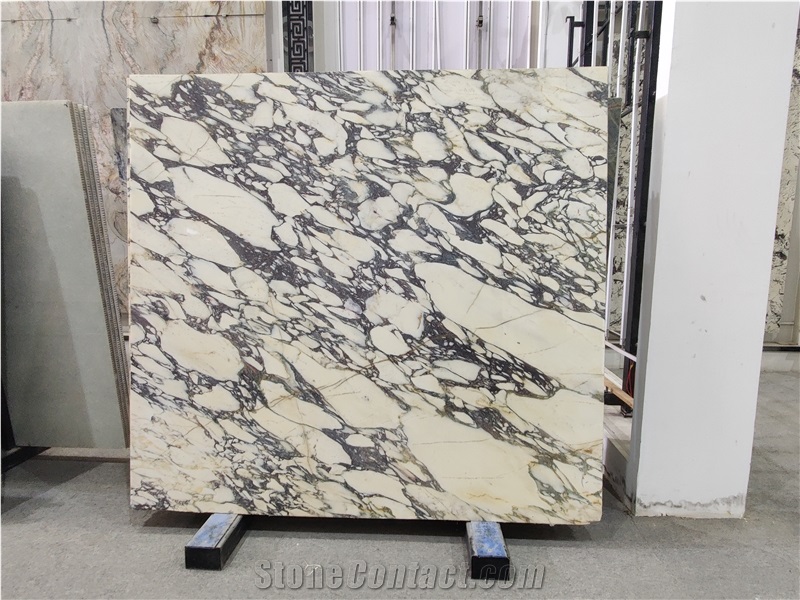 Custom Calacatta Viola Marble Slabs For Kitchen Countertop