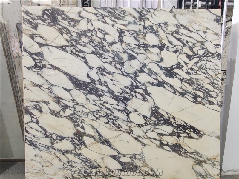 Custom Calacatta Viola Marble Slabs For Kitchen Countertop