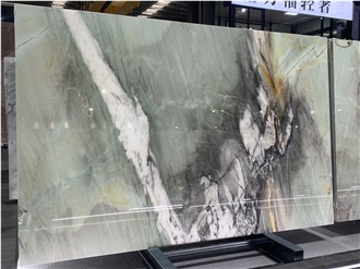 Luxury Natural Tiffany Quartzite Slabs For Interior Design