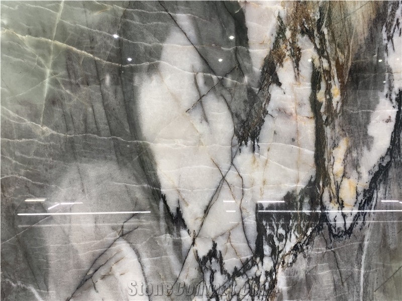 Luxury Natural Tiffany Quartzite Slabs For Interior Design