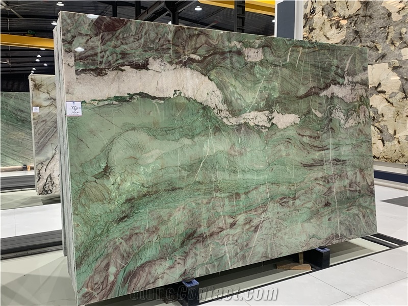 New Amazon Green Granite Slabs For Wall And Floor