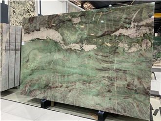 New Amazon Green Granite Slabs For Wall And Floor