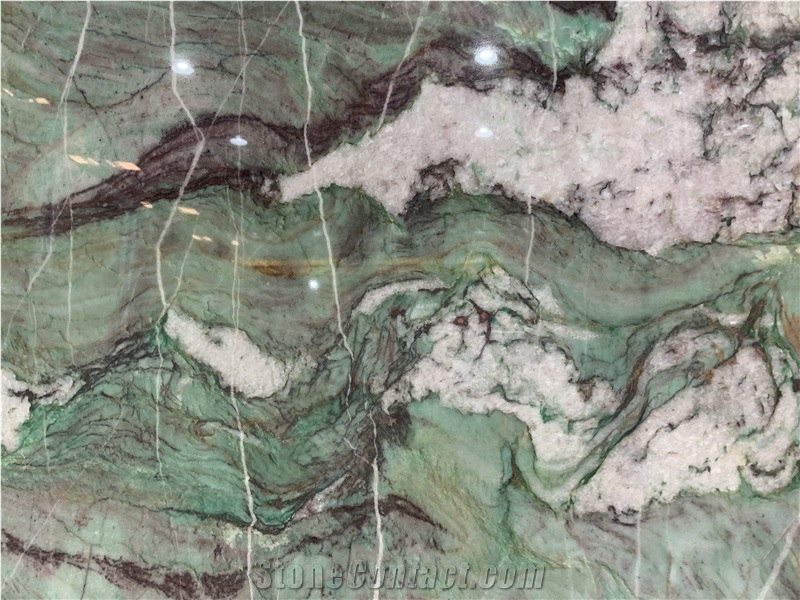New Amazon Green Granite Slabs For Wall And Floor