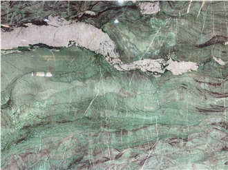 New Amazon Green Granite Slabs For Wall And Floor