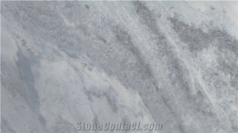Polished Yunnan Crystal Blue Marble Slabs For Decoration